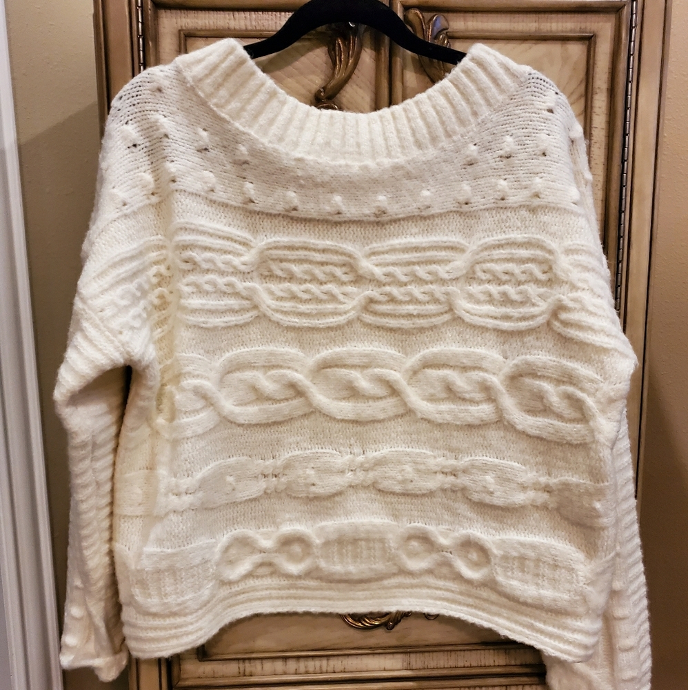 White sweater